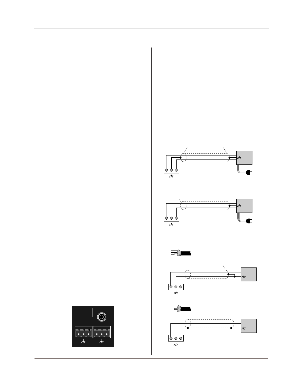 Output connections | Crown AMB-5 User Manual | Page 17 / 28