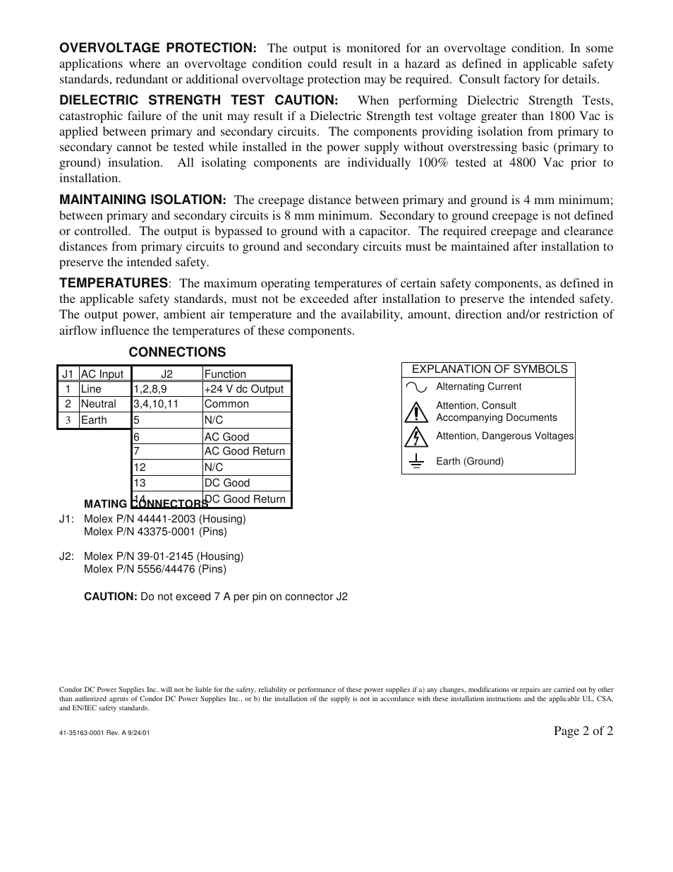 SL Power Electronics GPFM600 User Manual | Page 2 / 2