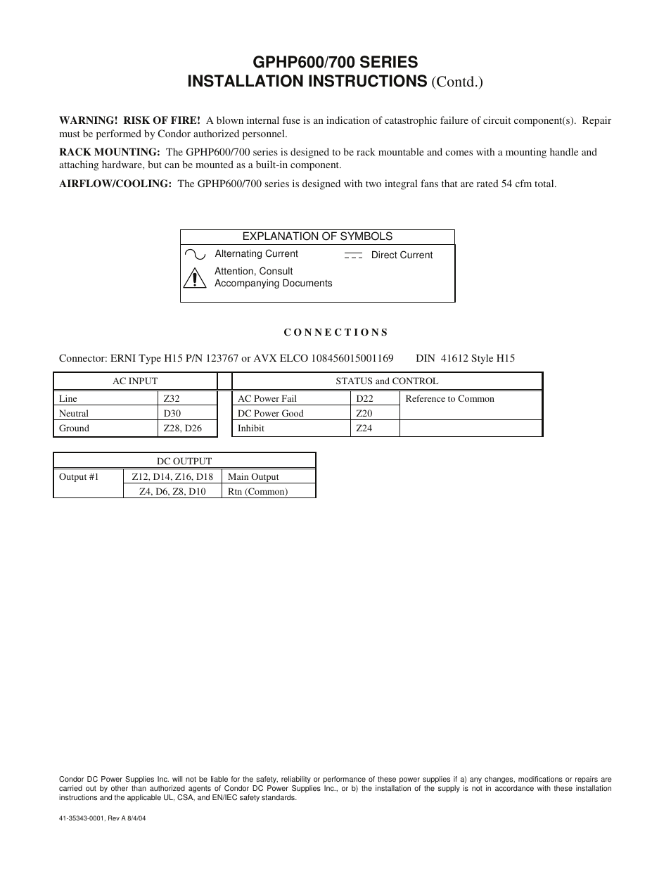 Contd.) | SL Power Electronics GPHP600 User Manual | Page 2 / 2