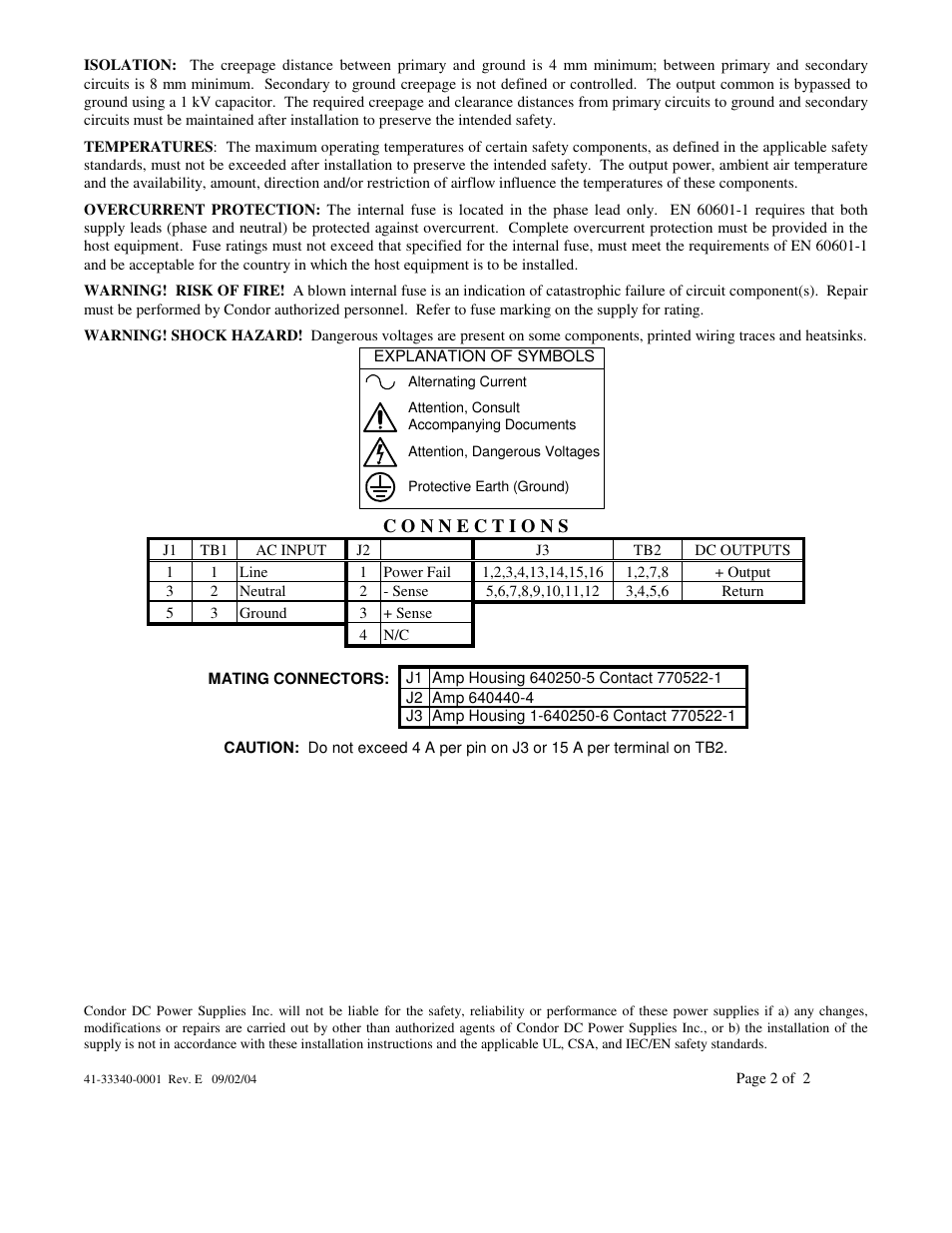 SL Power Electronics GPM140 User Manual | Page 2 / 2