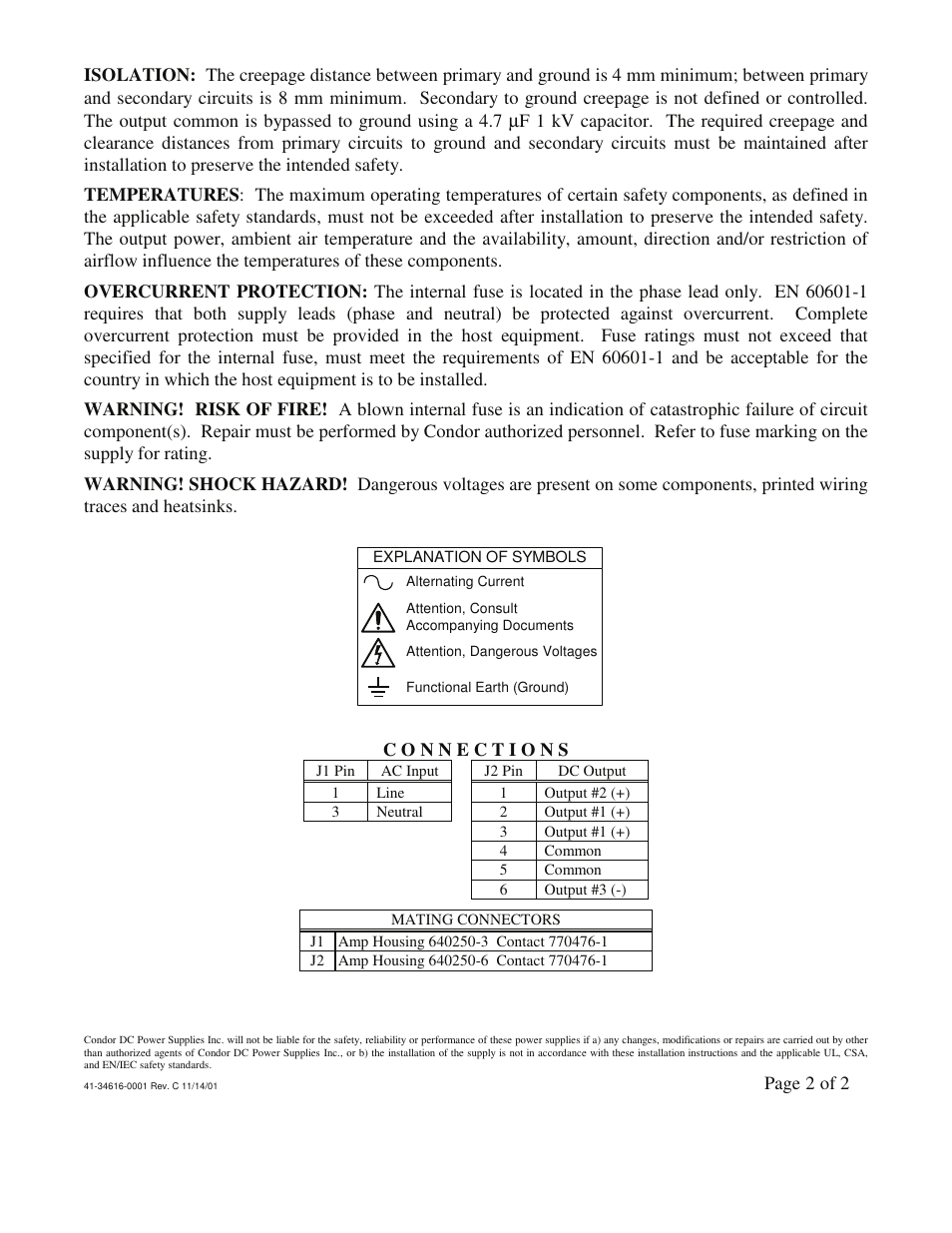 SL Power Electronics GSM25 User Manual | Page 2 / 2