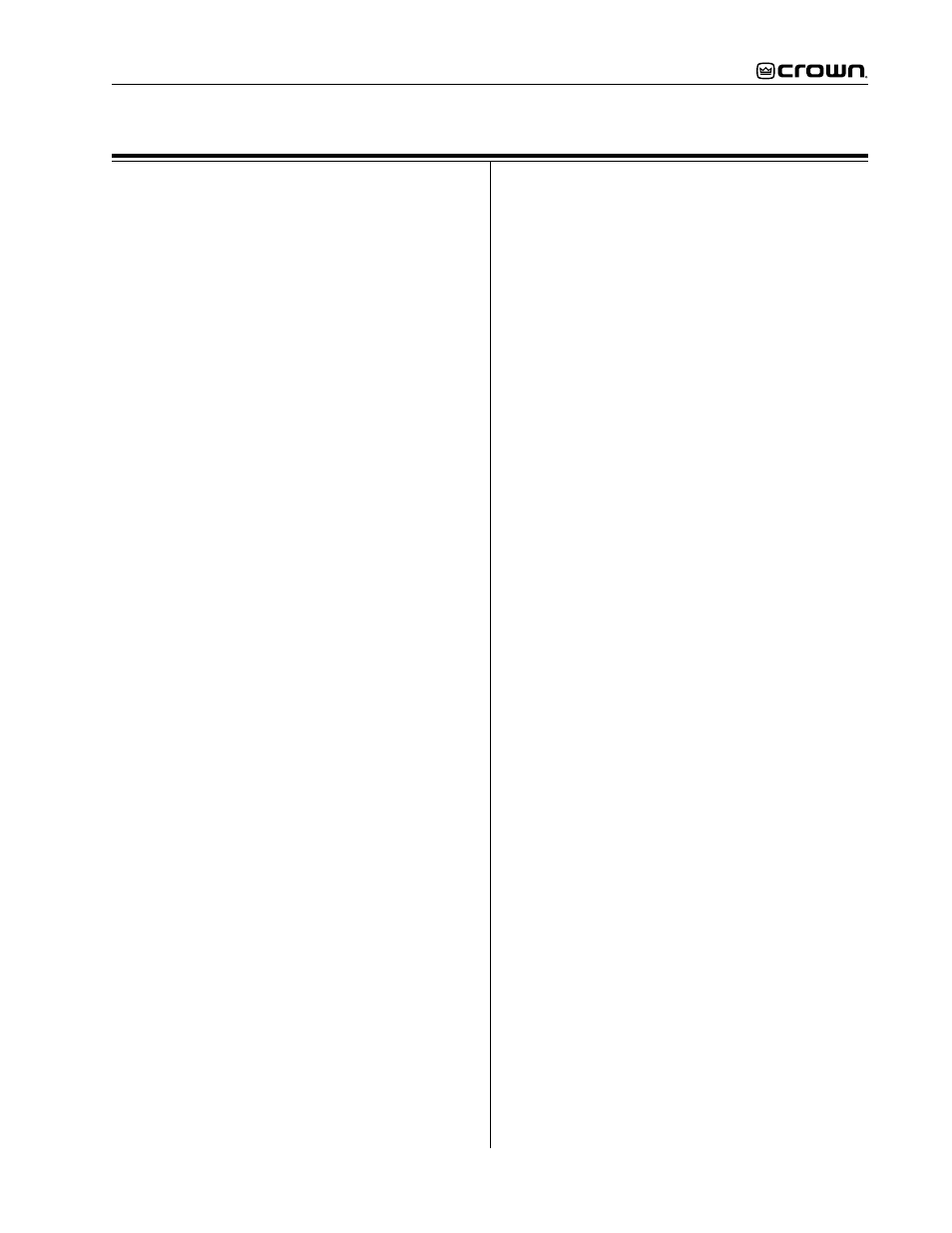 Theory | Crown 460CSL User Manual | Page 11 / 42