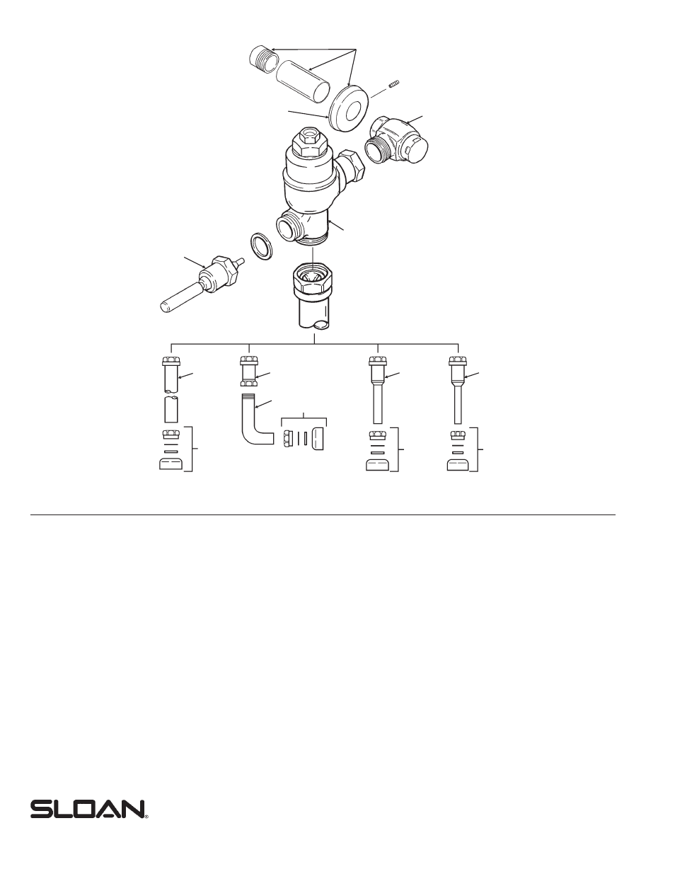 Sloan 110 Naval Exposed Flushometer User Manual | Page 6 / 6