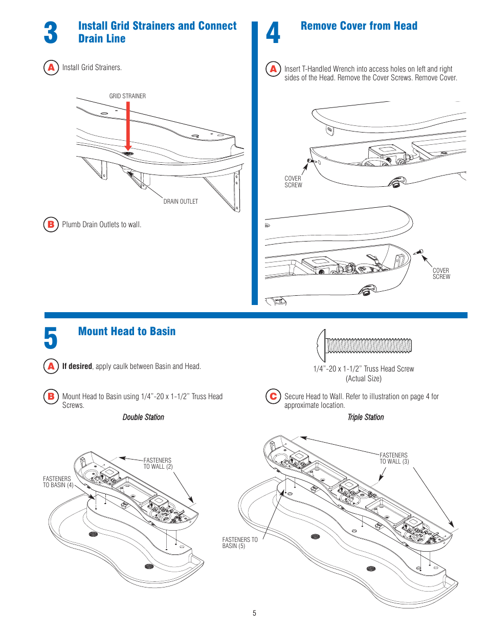 Sloan EW-62000 Installaton User Manual | Page 5 / 12