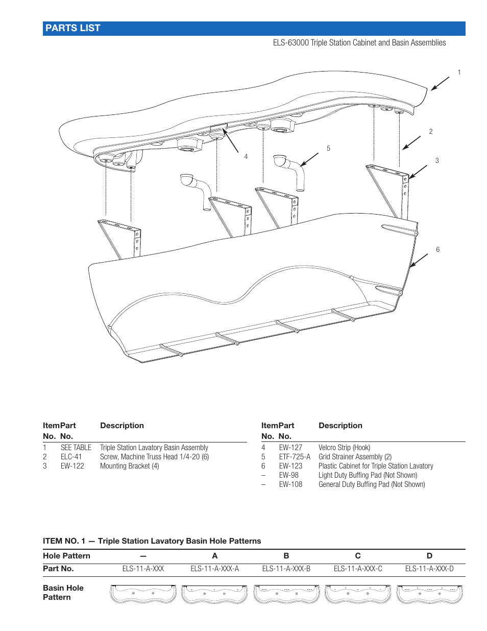 Sloan ELS-63000 Installaton User Manual | Page 11 / 13