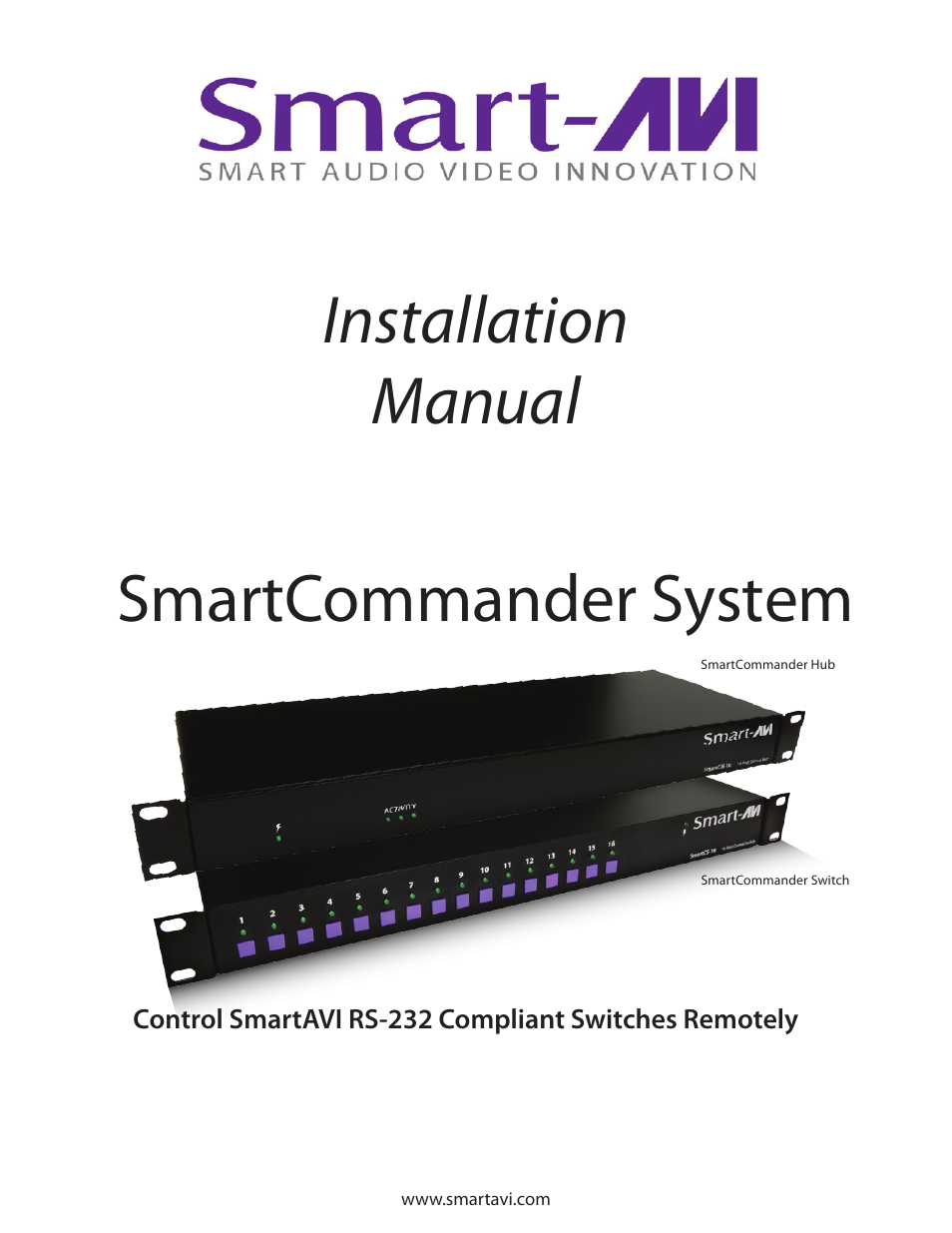 Smart Avi SmartCommander User Manual | 4 pages