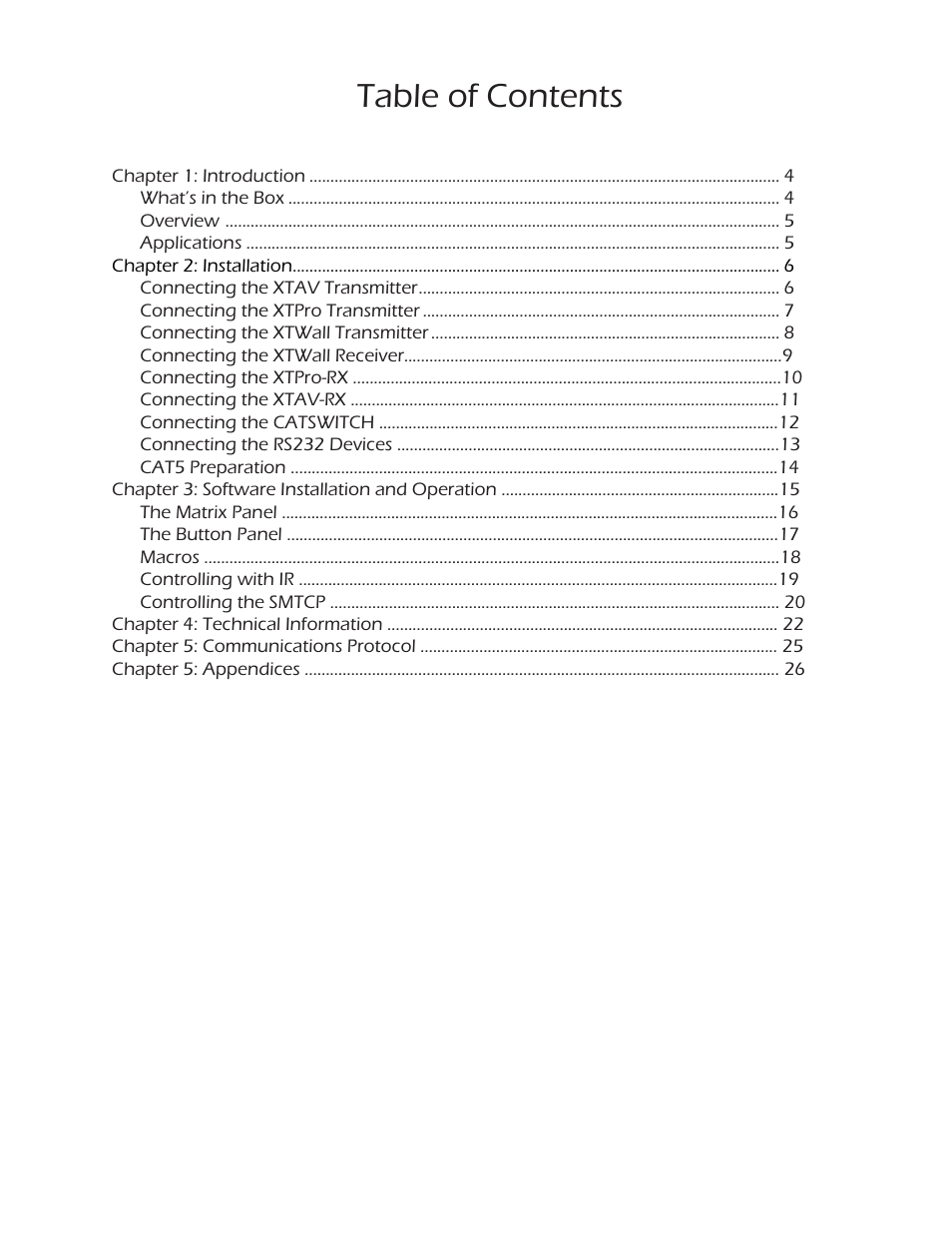 Smart Avi CATSwitch User Manual | Page 3 / 27