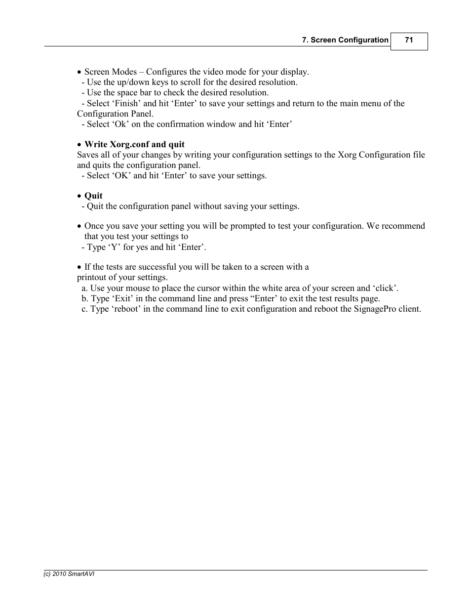 Smart Avi SignagePro User Manual | Page 75 / 108