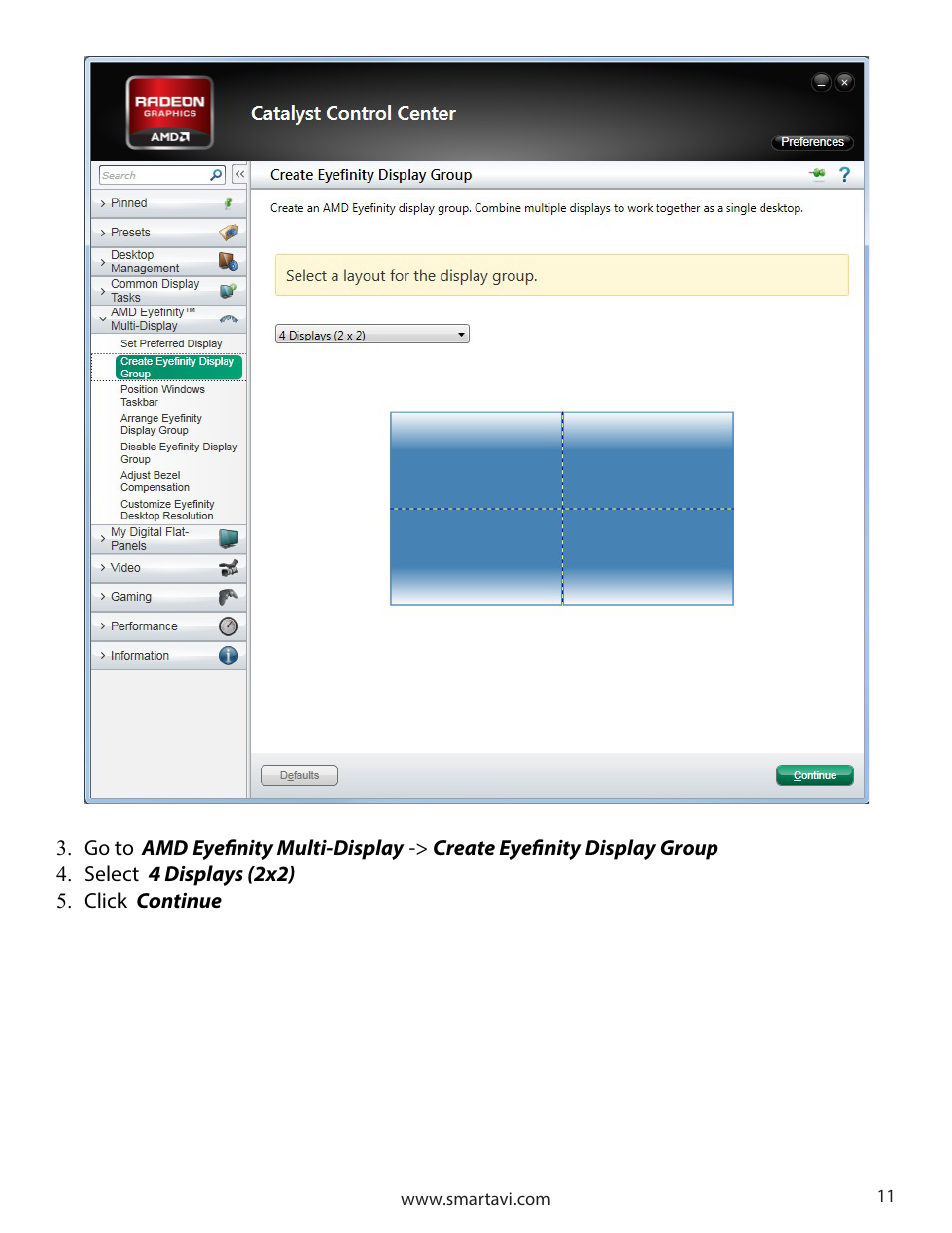 Smart Avi SignWall User Manual | Page 11 / 16