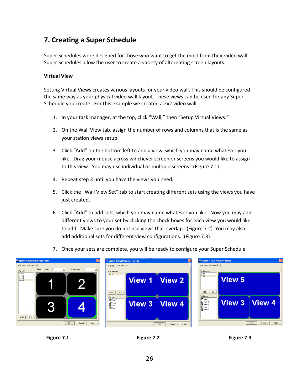 Creating a super schedule | Smart Avi PresenterWall User Manual | Page 26 / 48