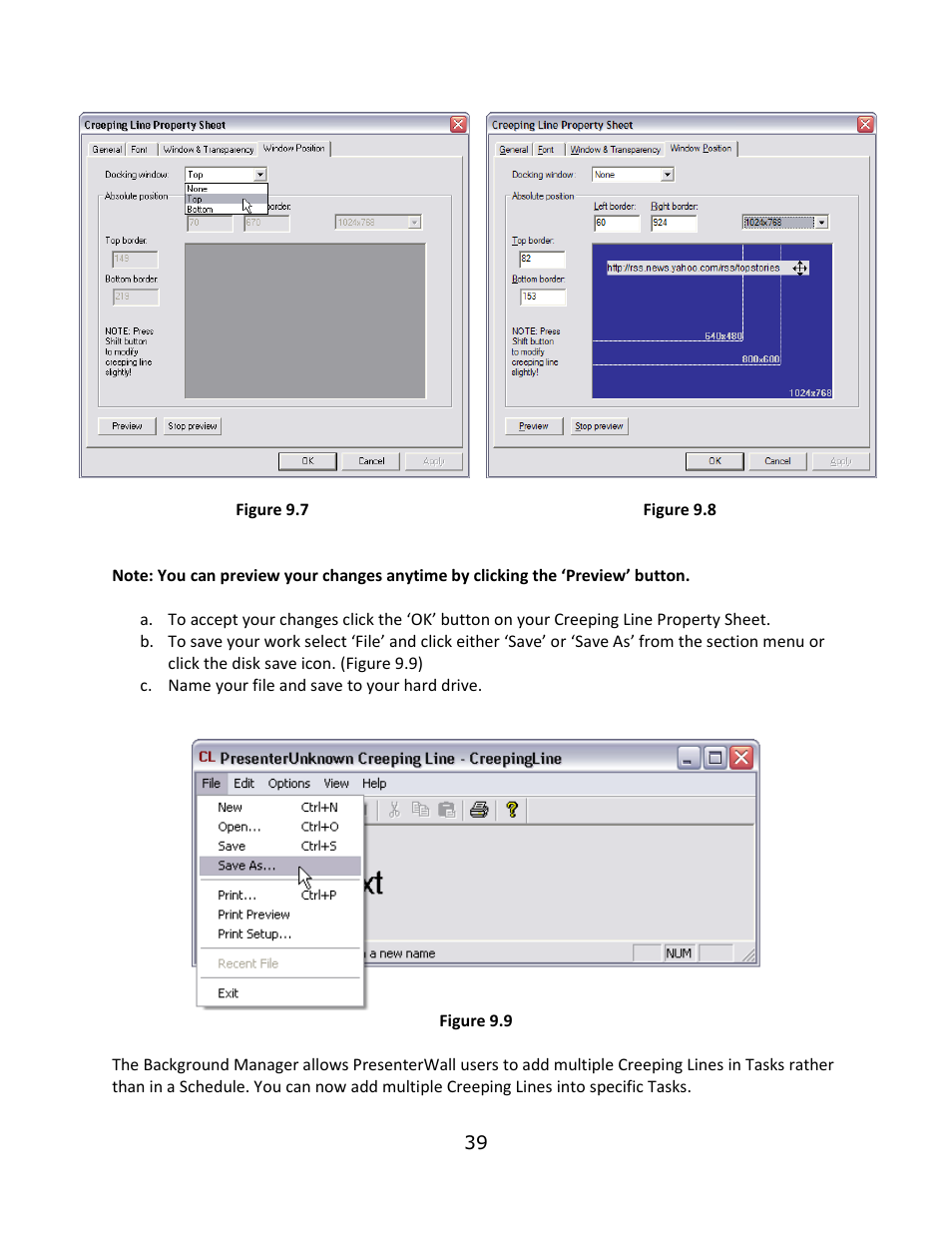 Smart Avi PresenterWall User Manual | Page 39 / 48