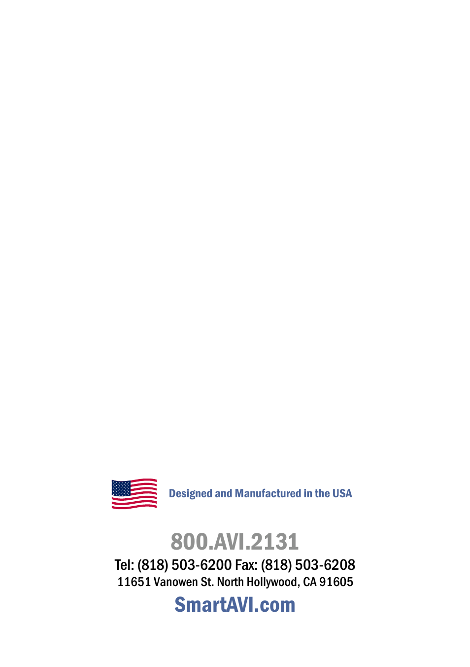 Avi.2131 | Smart Avi 4K-Wall User Manual | Page 16 / 16