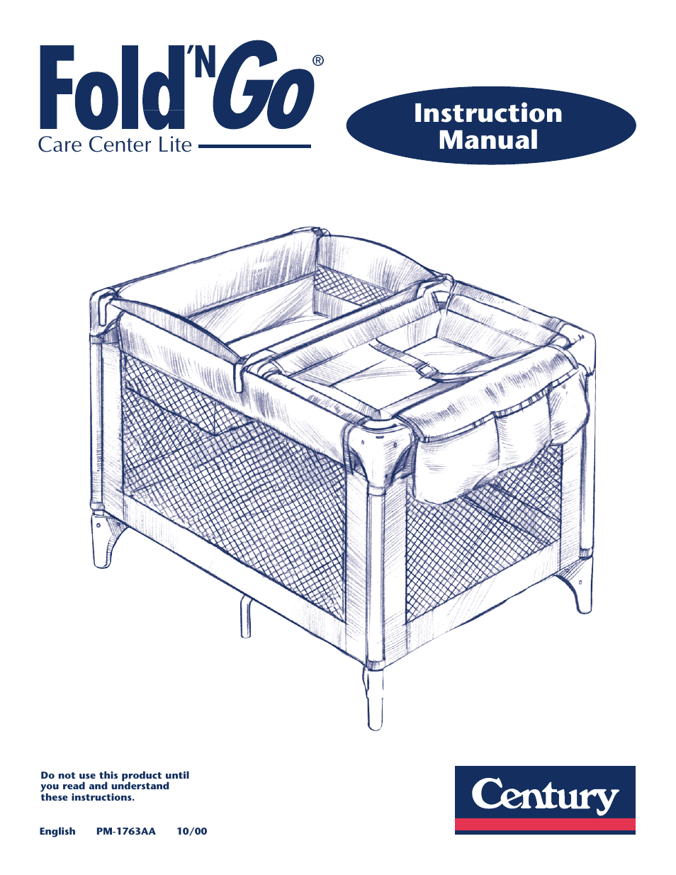 Century PM-1763AA User Manual | 12 pages