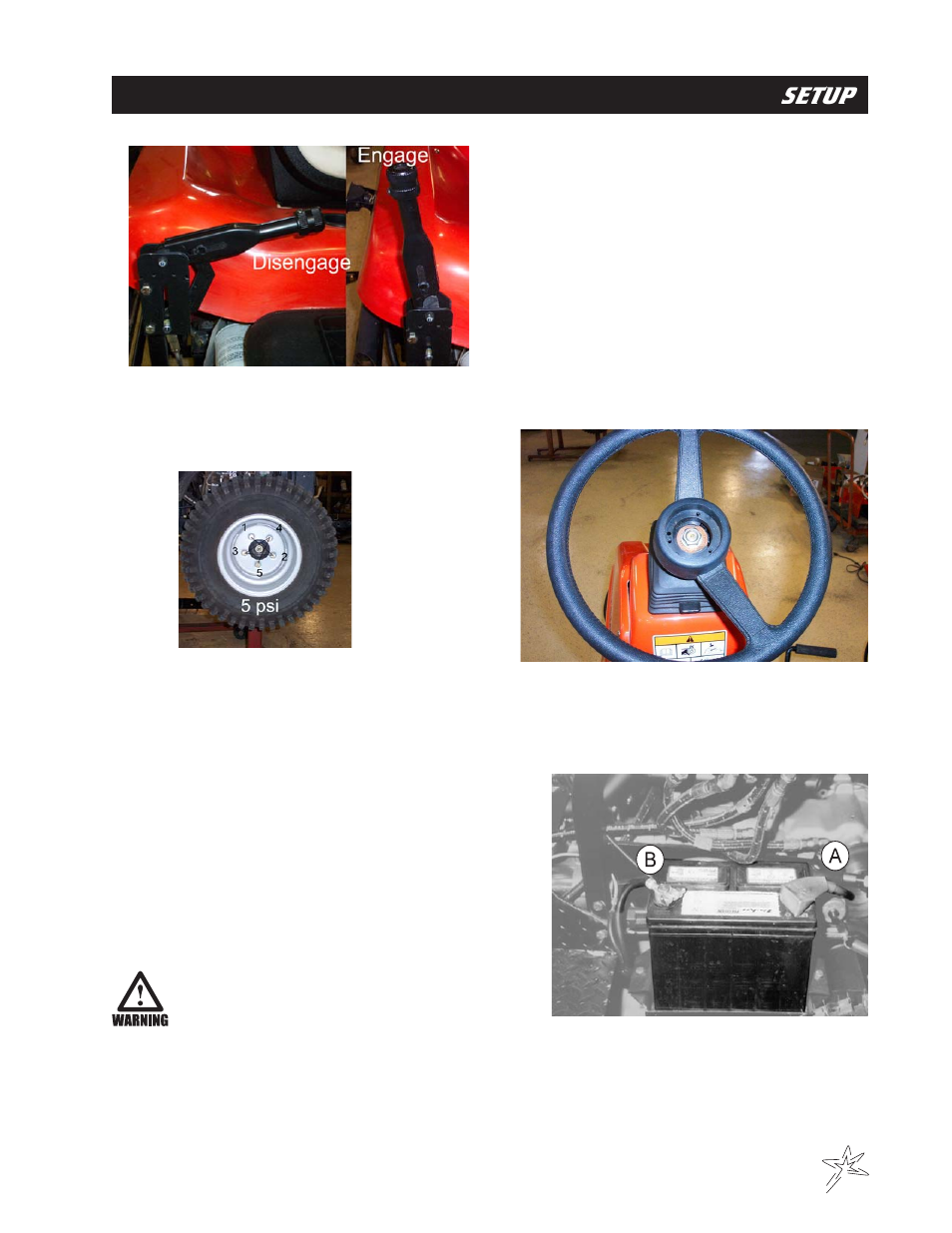 Setup | Smithco Diesel Super Rake 17-001 Maintenance Manual User Manual | Page 9 / 33