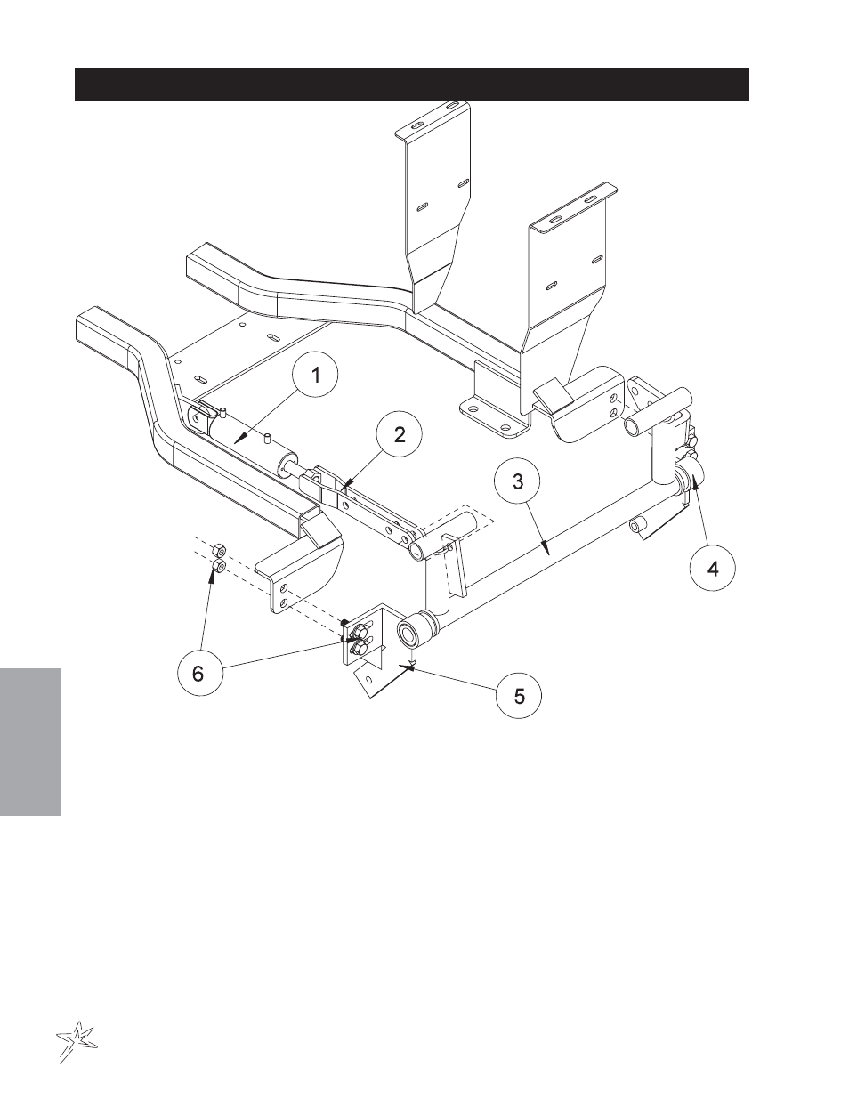 Super rake lift assembly | Smithco Diesel Super Rake 17-001-B (sn 2564 – 2620) Parts & Service Manual User Manual | Page 102 / 108