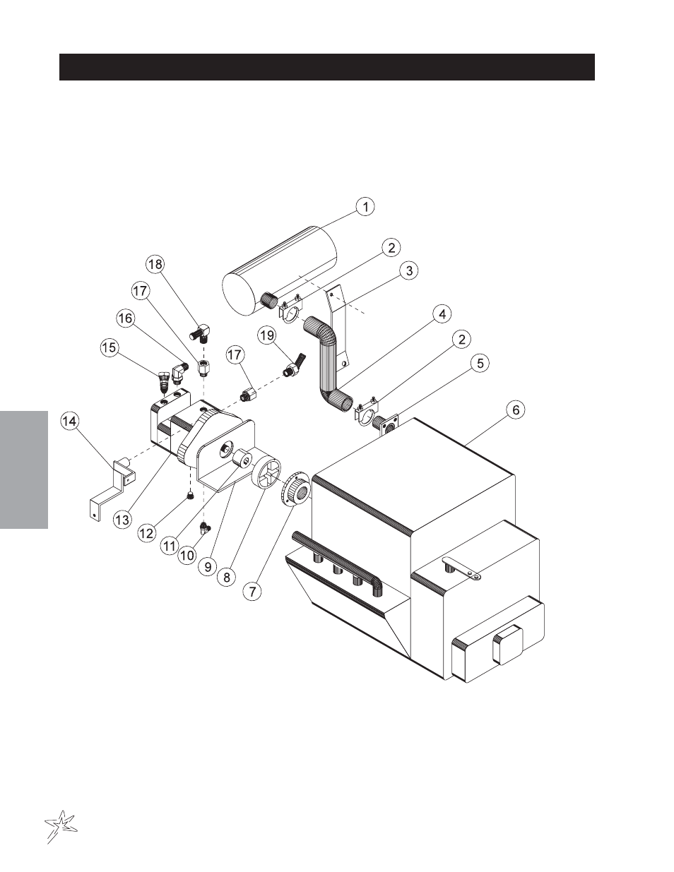 Engine and pump drawing | Smithco Diesel Super Rake 17-001-B (sn 2564 – 2620) Parts & Service Manual User Manual | Page 32 / 108