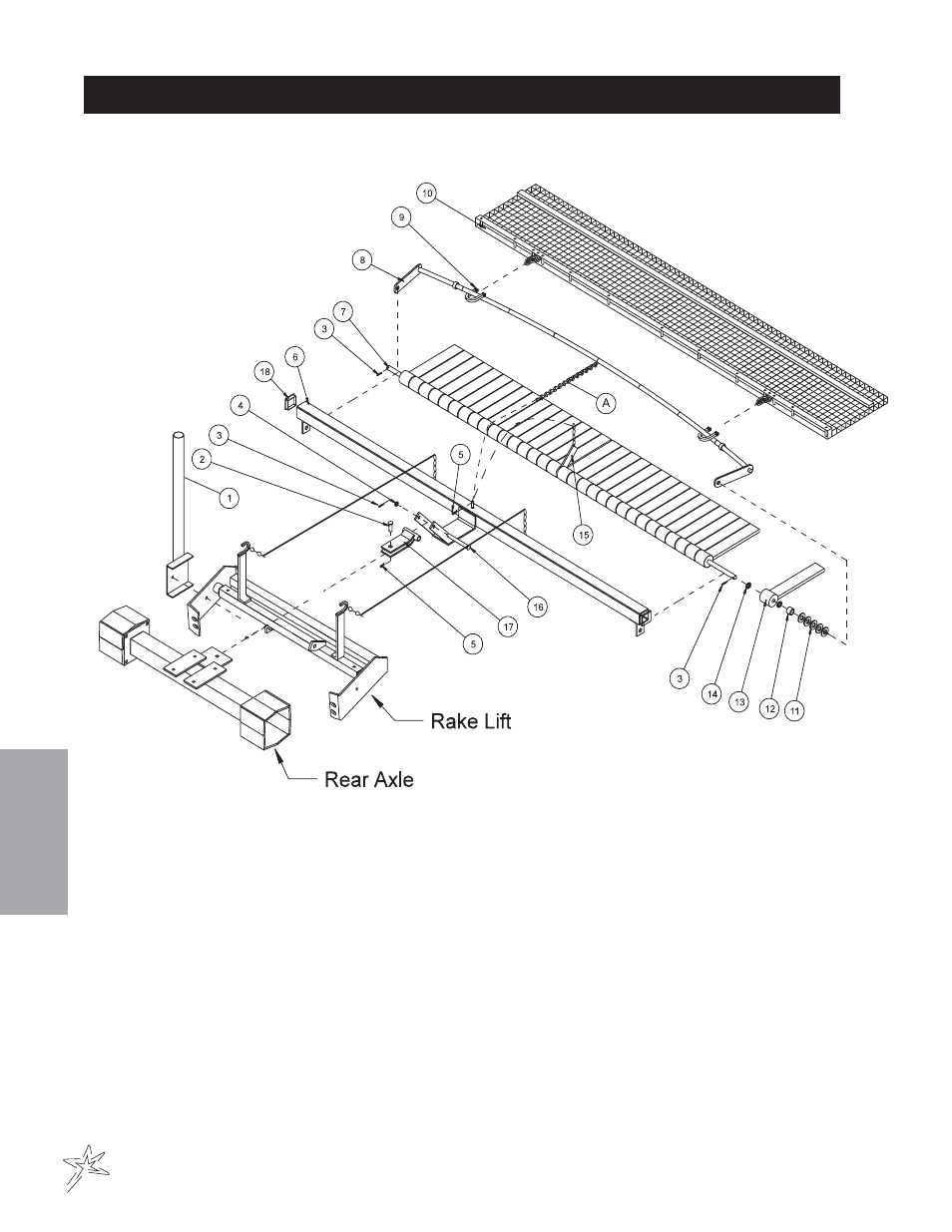 008 flex action field finisher drawing | Smithco Diesel Super Rake 17-001-B (sn 2564 – 2620) Parts & Service Manual User Manual | Page 94 / 108