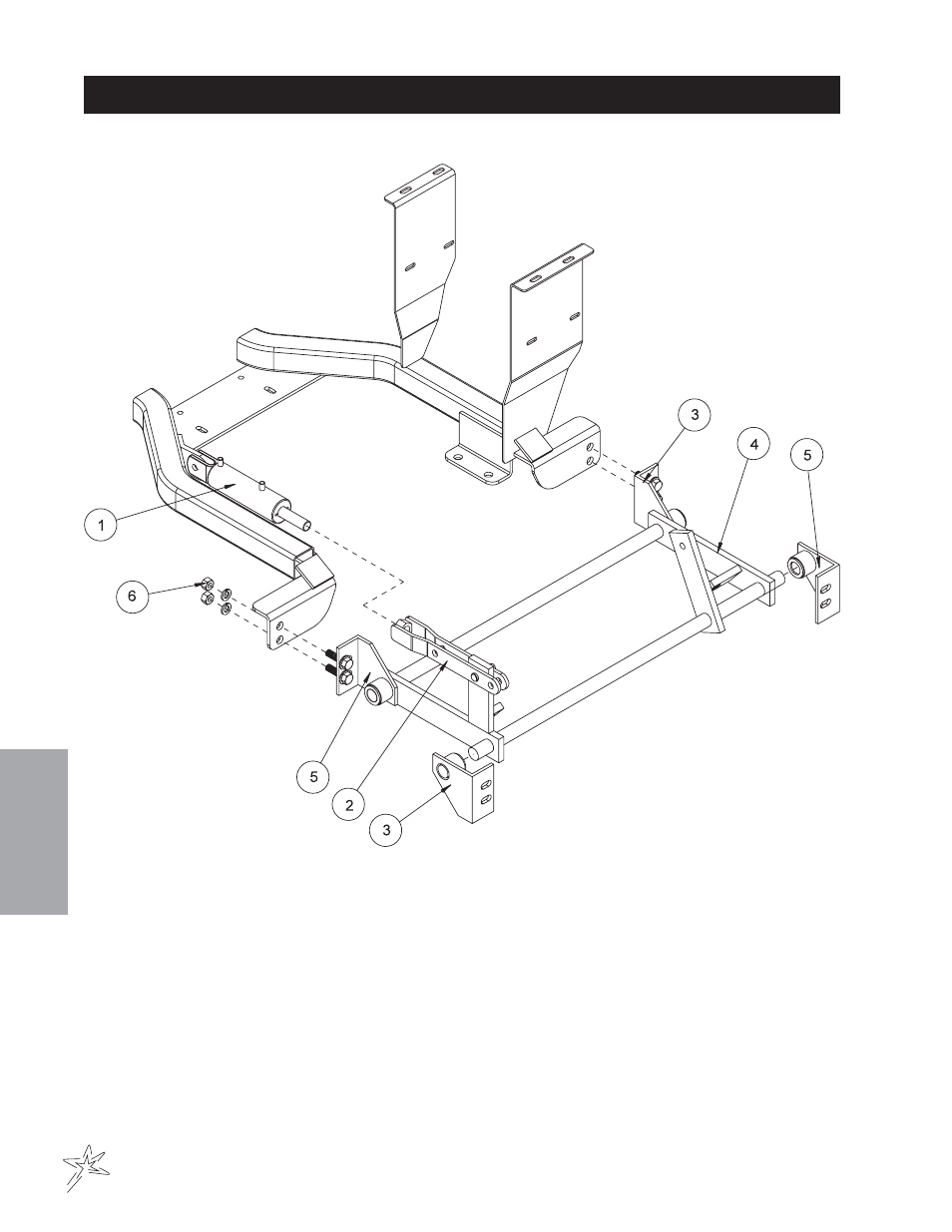 Super rake lift assembly | Smithco Diesel Super Rake 17-001-B (sn 2564 – 2620) Parts & Service Manual User Manual | Page 98 / 108