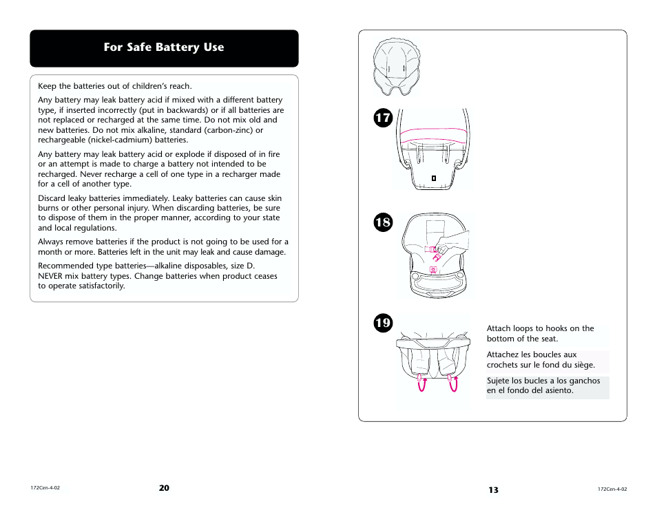 Century Model 1470 User Manual | Page 20 / 32