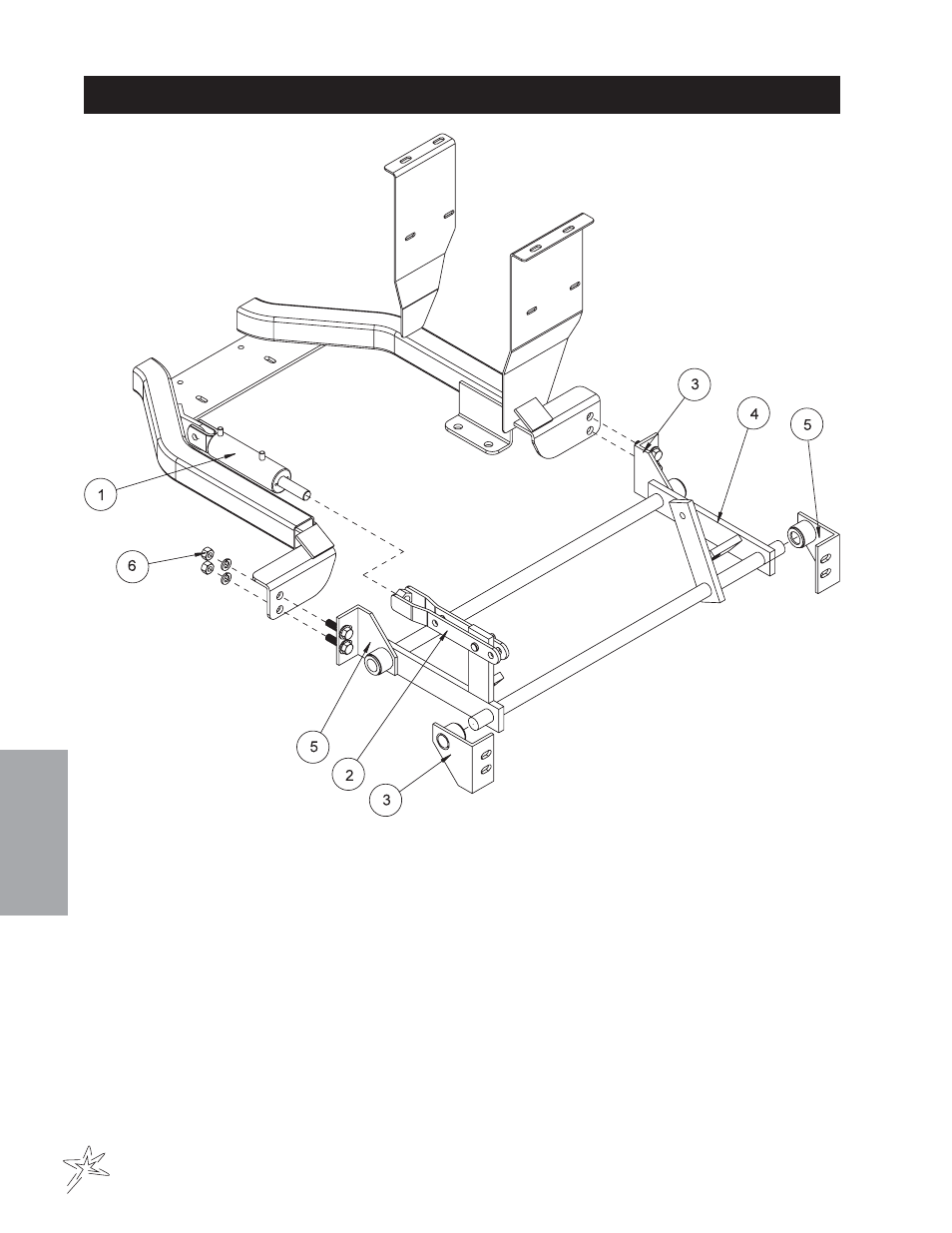 Box grader lift assembly | Smithco Diesel Super Rake 17-001-D (sn 2702 – 2721) Parts & Service Manual User Manual | Page 100 / 110