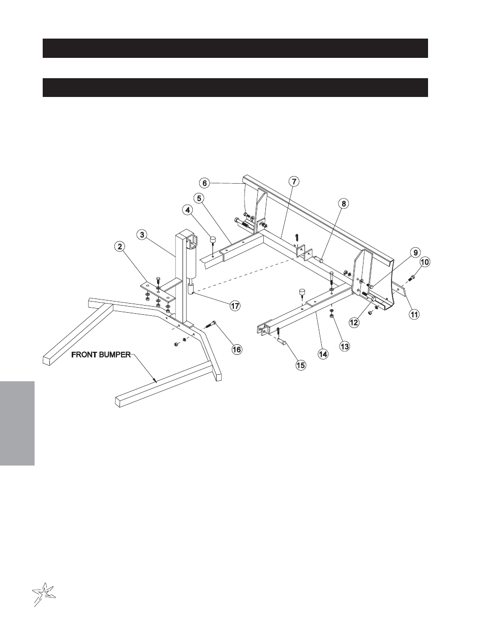 680 hydraulic plow with lift drawing, 679 hydraulic plow with lift drawing | Smithco Diesel Super Rake 17-001-D (sn 2702 – 2721) Parts & Service Manual User Manual | Page 56 / 110