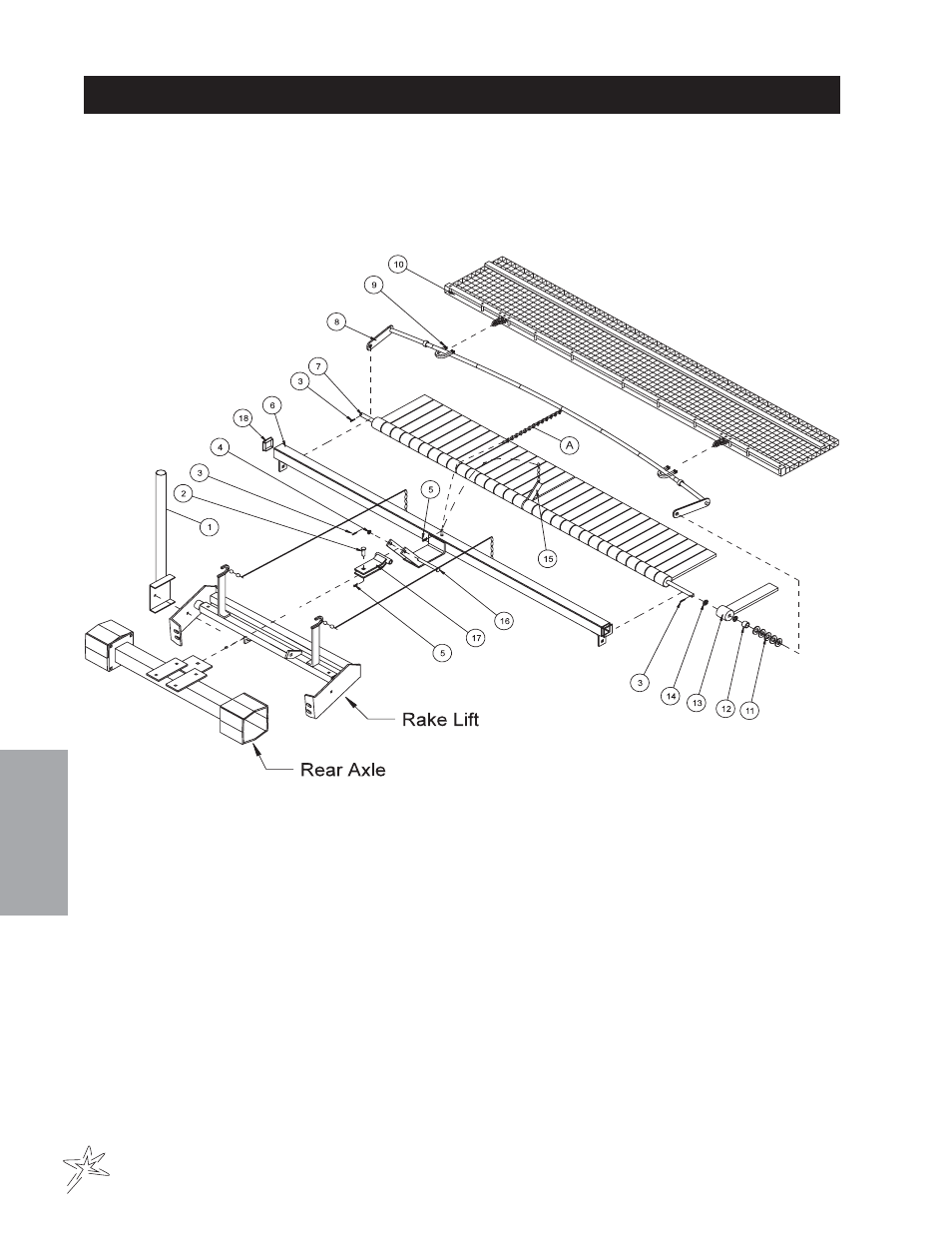 008 flex action field finisher drawing | Smithco Diesel Super Rake 17-001-D (sn 2702 – 2721) Parts & Service Manual User Manual | Page 94 / 110