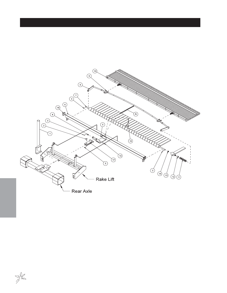 008 flex action field finisher drawing | Smithco Diesel Super Rake 17-001-D (sn 2702 – 2721) Parts & Service Manual User Manual | Page 96 / 110