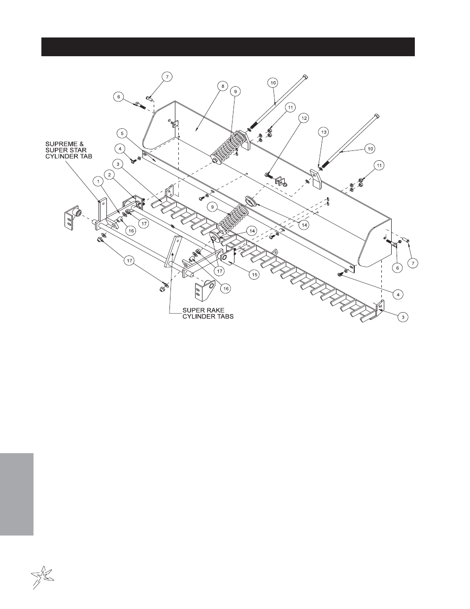 191 box grader drawing | Smithco Diesel Super Rake 17-001 Accessories Manual User Manual | Page 95 / 112