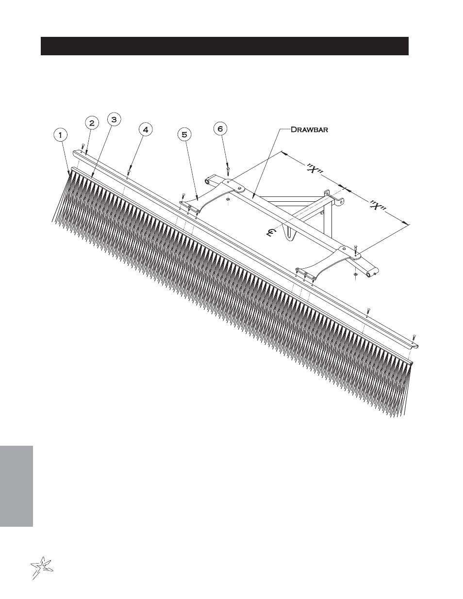 740 sand rake brush kit drawing | Smithco Sand Star I 45-001 Parts & Service Manual User Manual | Page 119 / 160