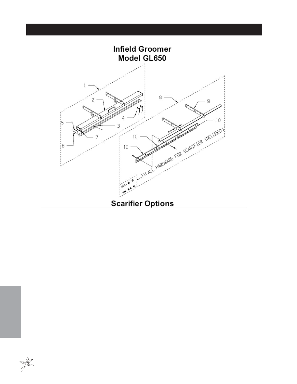 170 rahn groomer | Smithco Sand Star I 45-001 Parts & Service Manual User Manual | Page 151 / 160