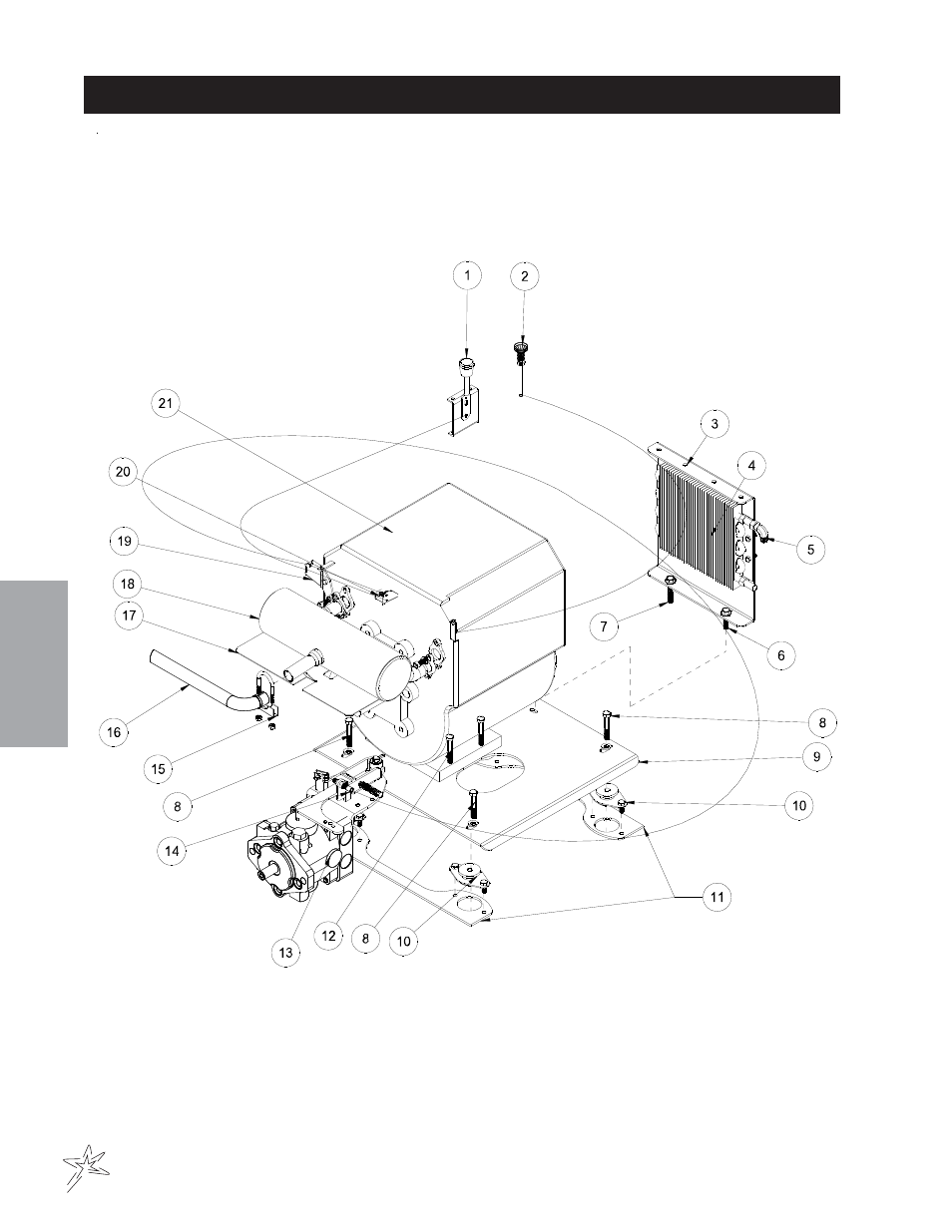 16hp engine drawing | Smithco Sand Star I 45-001 Parts & Service Manual User Manual | Page 44 / 160
