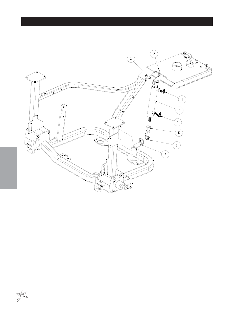 Center lift drawing for sand star ii and iii, Parts | Smithco Sand Star I 45-001 Parts & Service Manual User Manual | Page 56 / 160