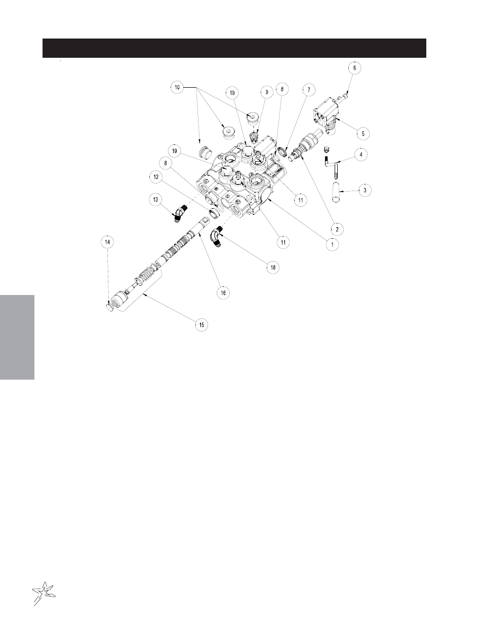 729 2-bank valve for sand star | Smithco Sand Star I 45-001 Parts & Service Manual User Manual | Page 58 / 160