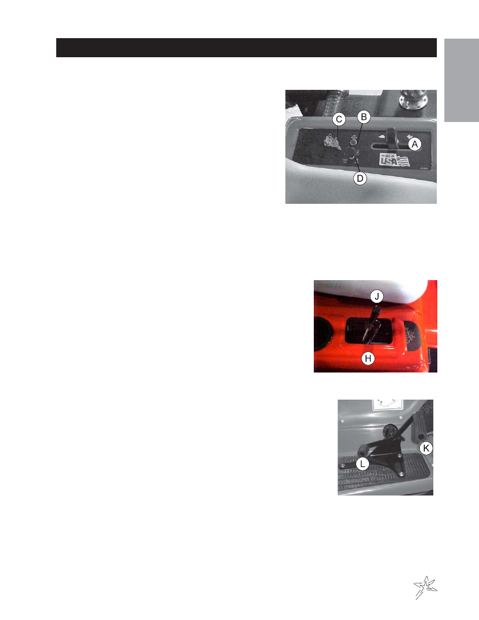 Controls & instruments super star | Smithco Super Star 42-000-E Operator Manual 2010 User Manual | Page 17 / 31