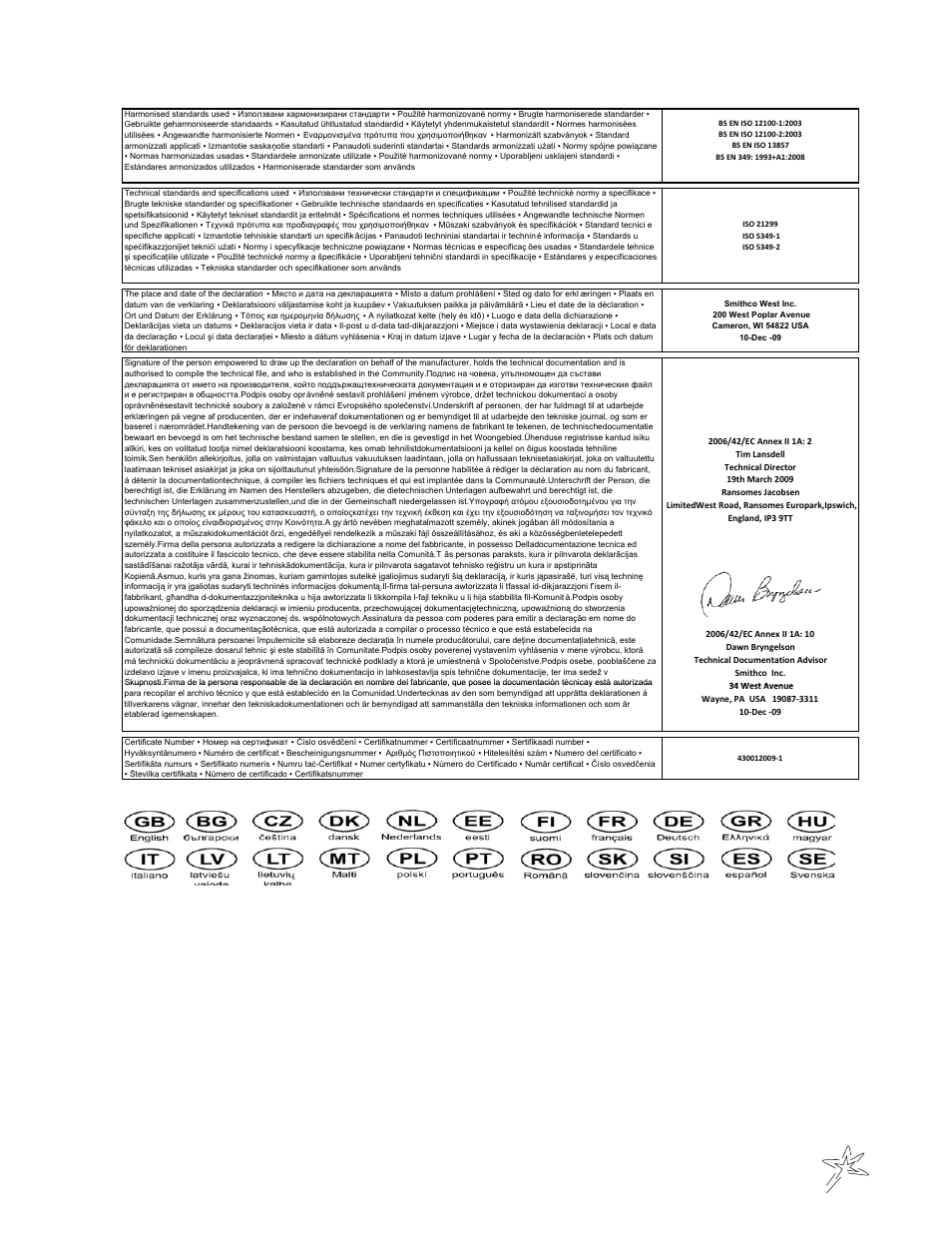 Smithco Super Star 42-000-E Operator Manual 2010 User Manual | Page 29 / 31