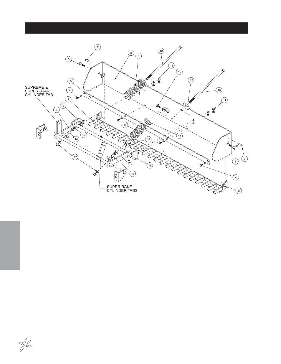 191 box grader drawing | Smithco Super Rake 13-55х (sn 6201 – 6279/1080 – 1120) Parts & Service Manual User Manual | Page 112 / 124