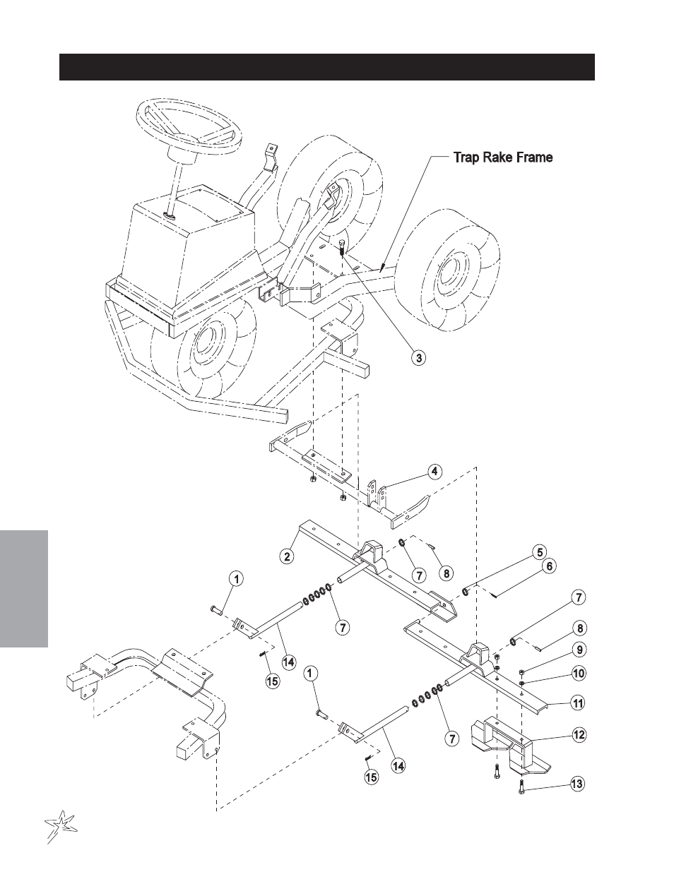 116 weed cultivator drawing | Smithco Super Rake 13-55х (sn 6201 – 6279/1080 – 1120) Parts & Service Manual User Manual | Page 76 / 124