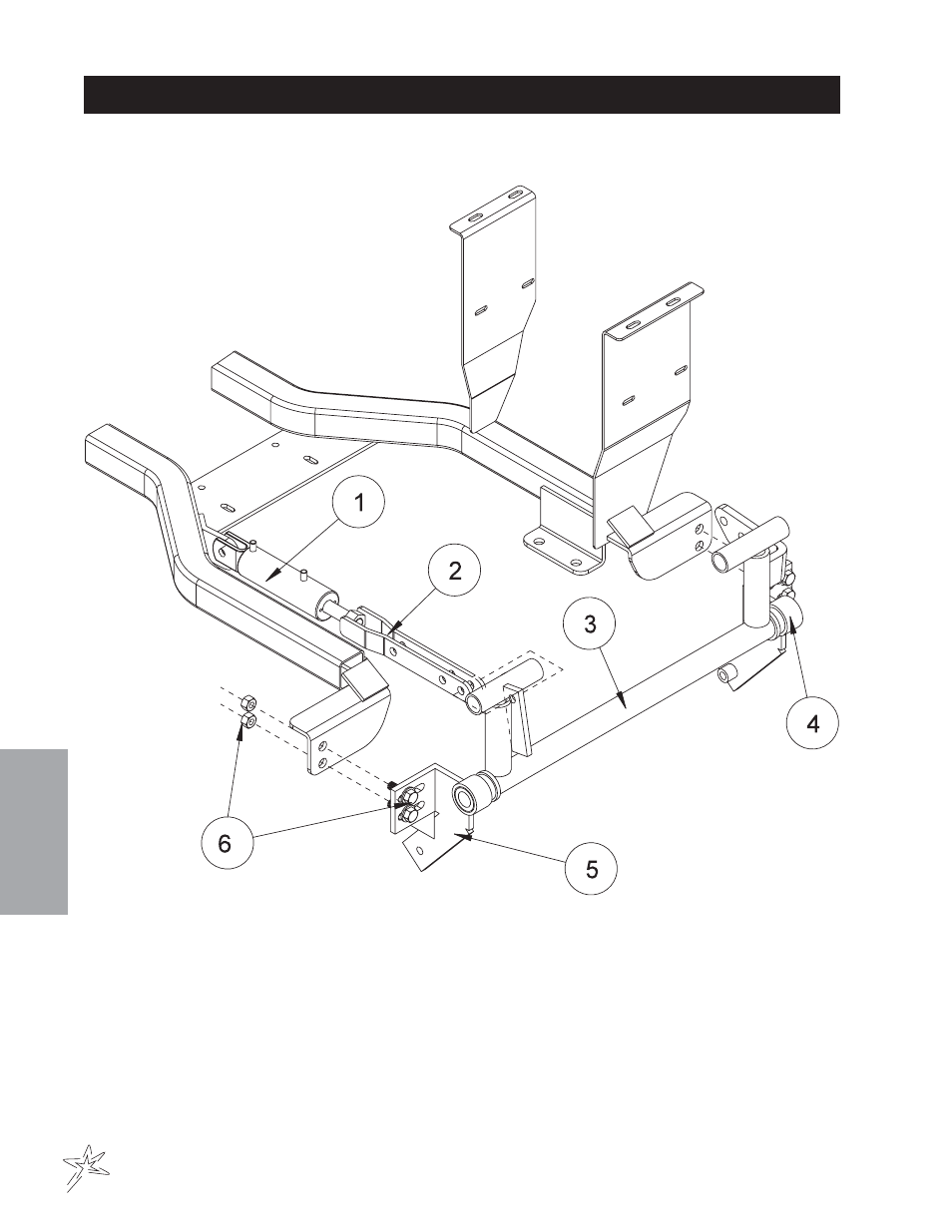 Spiker lift assembly | Smithco Super Rake 13-55х (sn 6329 – 6449/1136 -1199) Parts & Service Manual User Manual | Page 108 / 114