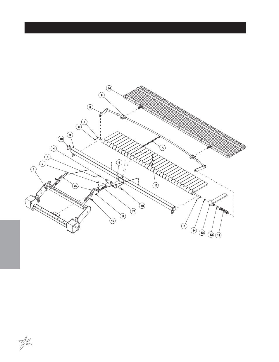 008 flex action field finisher drawing | Smithco Super Rake 13-55х (sn 6450 – 6594/1200-1301) Parts & Service Manual User Manual | Page 98 / 112