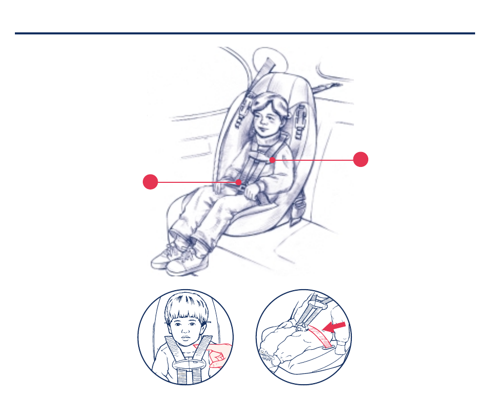 Placing child in car seat | Century BREVERRA PM-1435AB User Manual | Page 11 / 32