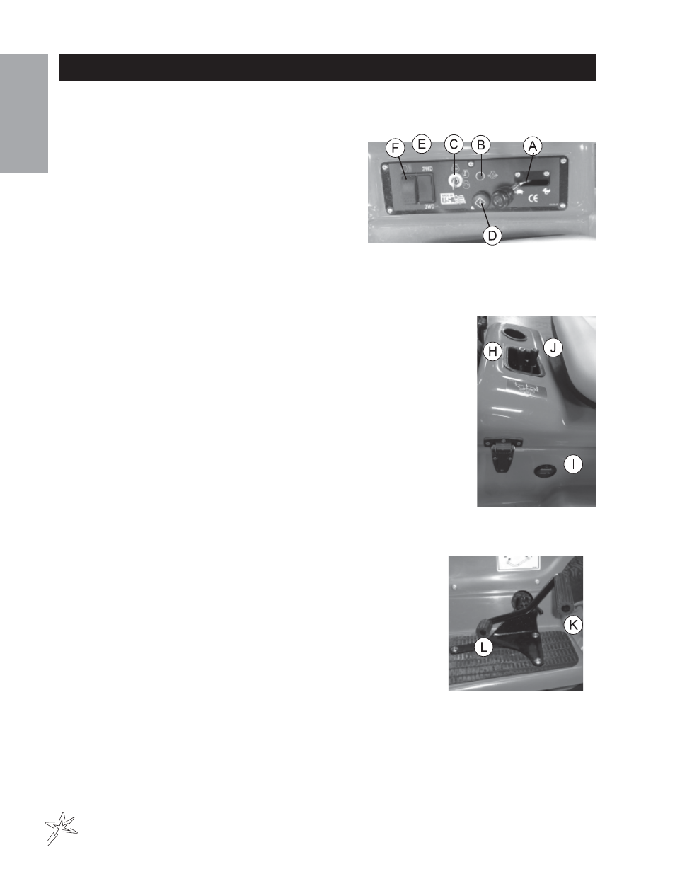Controls & instruments super star fx | Smithco Super Star Diesel 43-500-B Operator Manual User Manual | Page 12 / 25