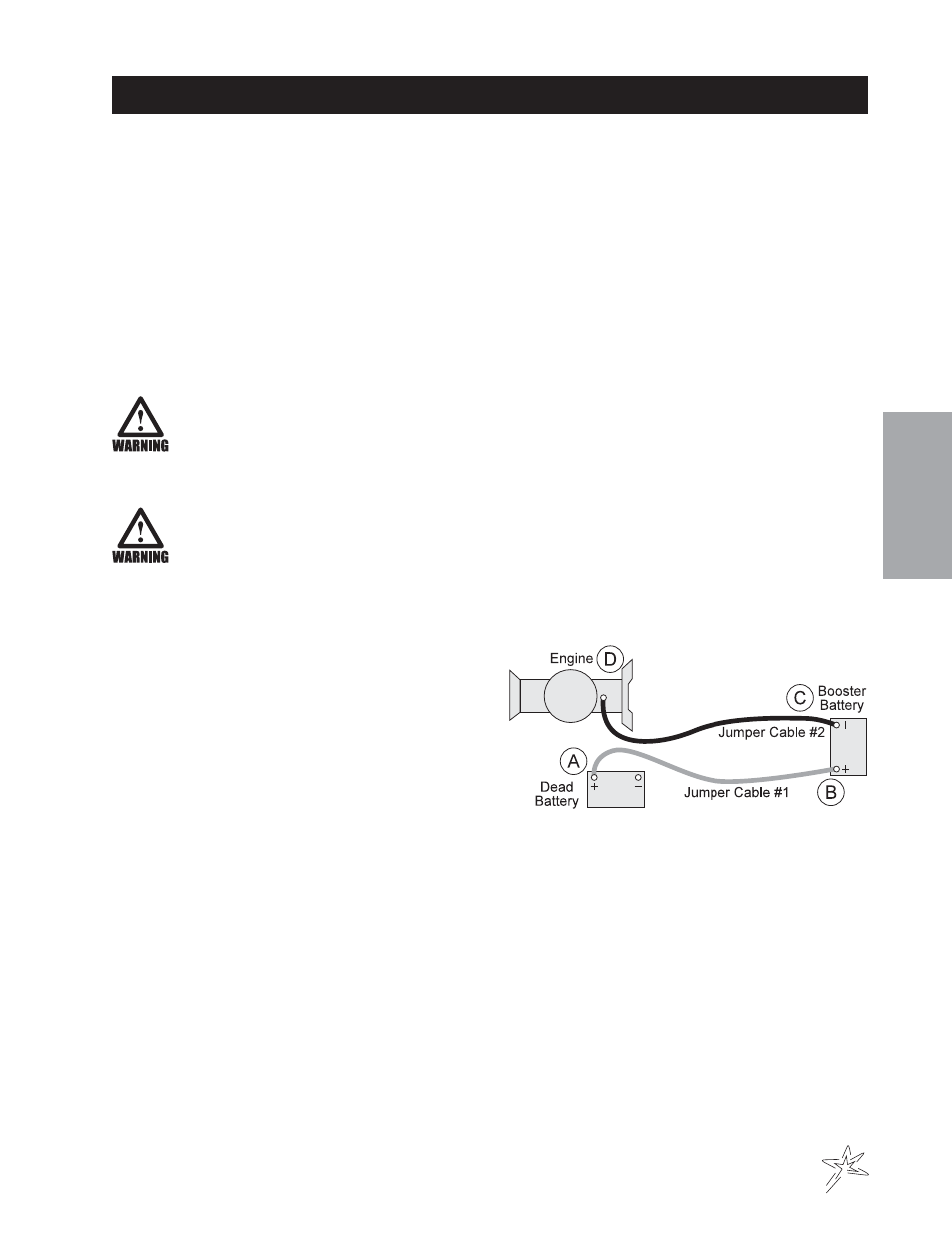 Battery, Diagrams | Smithco Super Star Diesel 43-500-B Operator Manual User Manual | Page 19 / 25