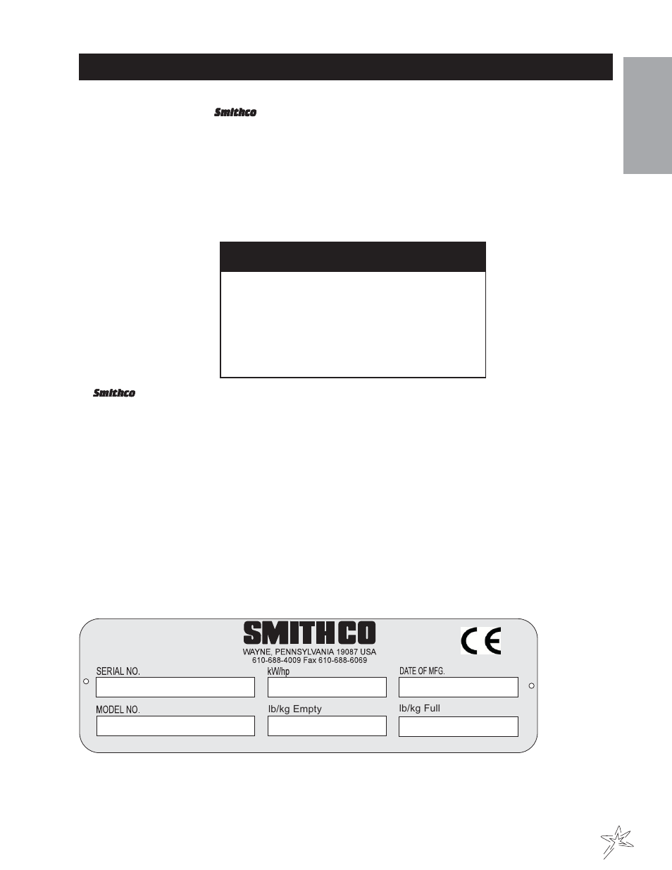 Warning, Introduction | Smithco Super Star FX 43-250-A (sn Fx1001 – FX1020) Parts & Service Manual User Manual | Page 3 / 162