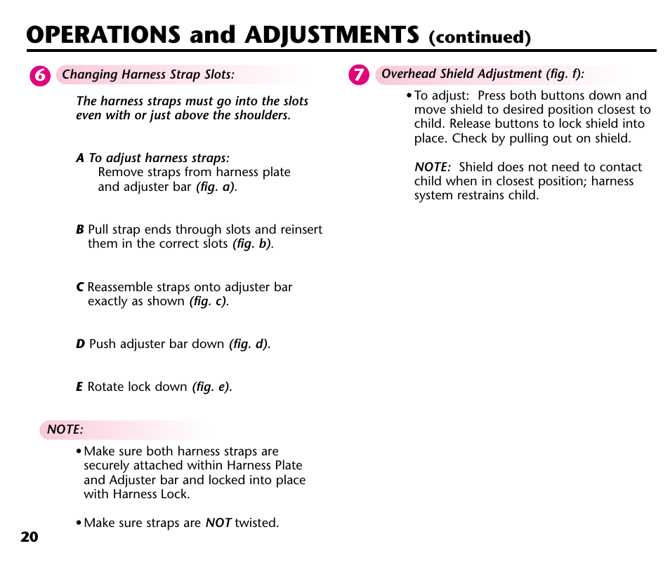 Operations and adjustments, Continued) 7 | Century 44164 User Manual | Page 22 / 40