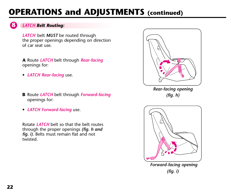 Operations and adjustments, Continued) | Century 44164 User Manual | Page 24 / 40