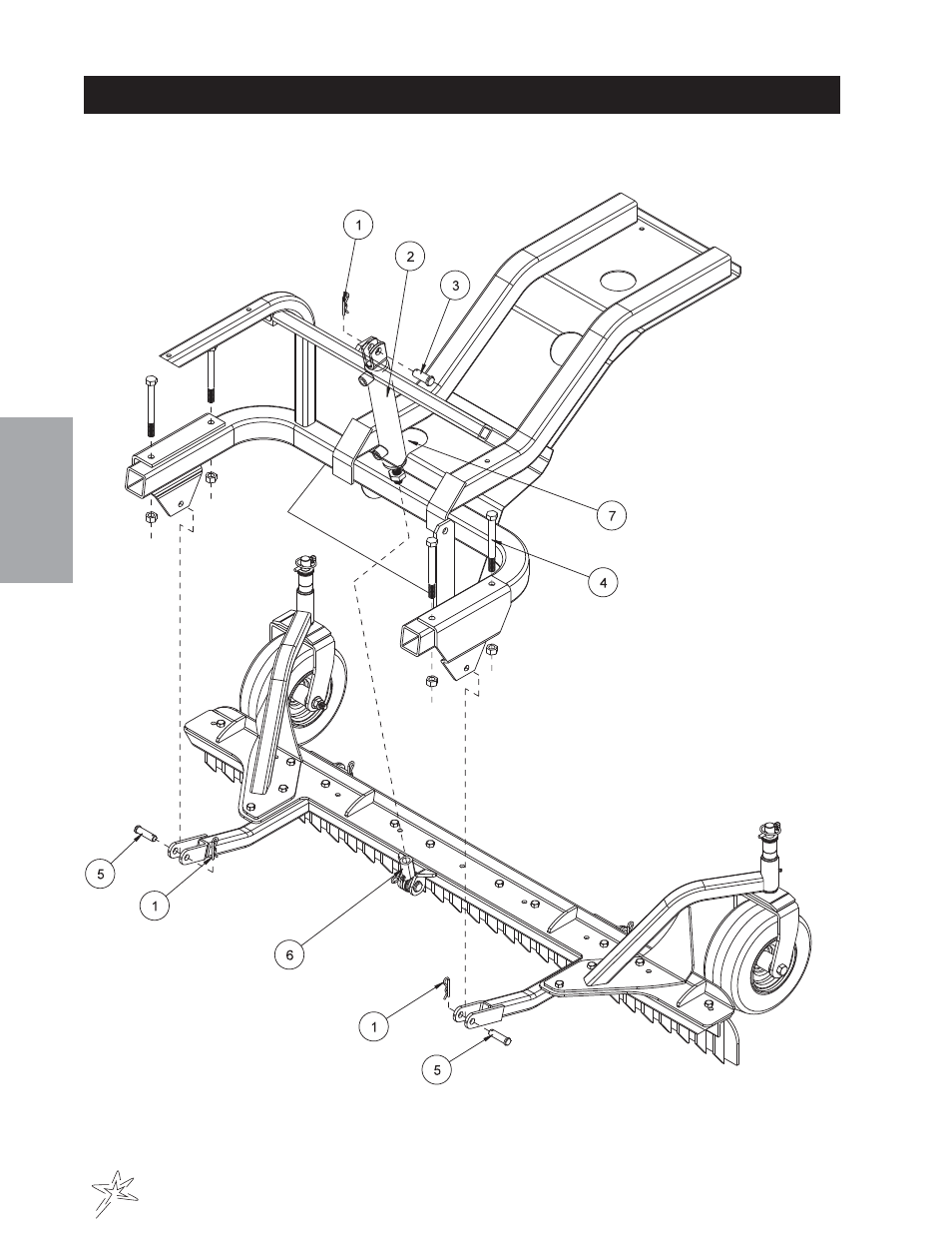 178 scarifier mounting drawing | Smithco Super Star LE 42-400-A (sn 400356 – Current) Parts & Service Manual User Manual | Page 99 / 169