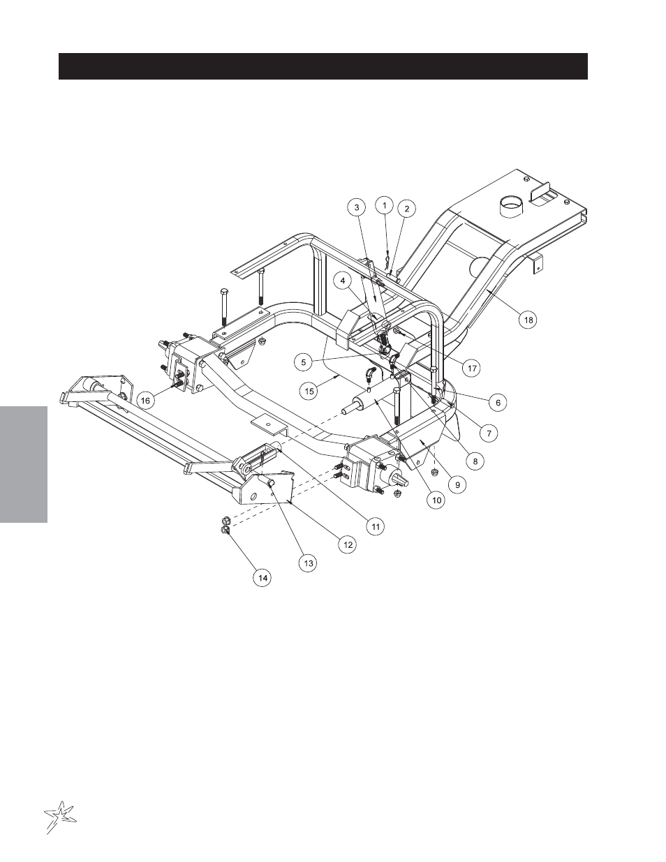 Rake lift drawing | Smithco Super Star 42-00x (sn 4602 – 4660/12588 – 12627) Parts & Service Manual User Manual | Page 42 / 128