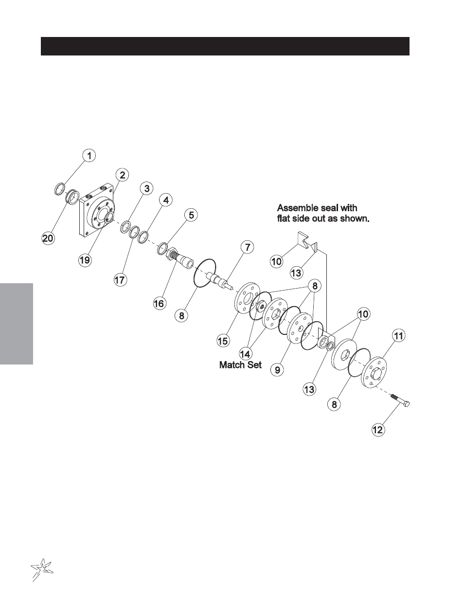 039 front wheel motor, Drawing | Smithco Super Star 42-00x (sn 4602 – 4660/12588 – 12627) Parts & Service Manual User Manual | Page 48 / 128