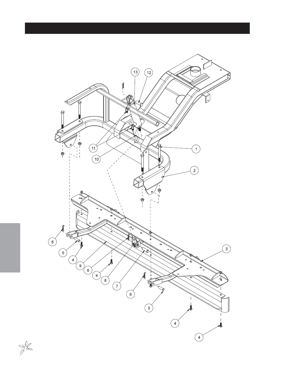 010 construction leveling blade drawing | Smithco Super Star 42-00x (sn 4602 – 4660/12588 – 12627) Parts & Service Manual User Manual | Page 76 / 128