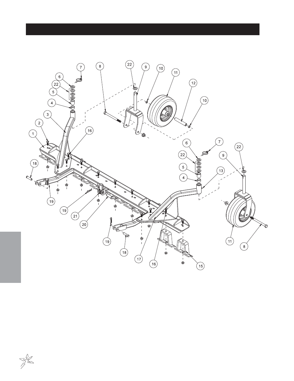 179 infield scarifier with chisel blades drawing | Smithco Super Star 42-00x (sn 4602 – 4660/12588 – 12627) Parts & Service Manual User Manual | Page 84 / 128